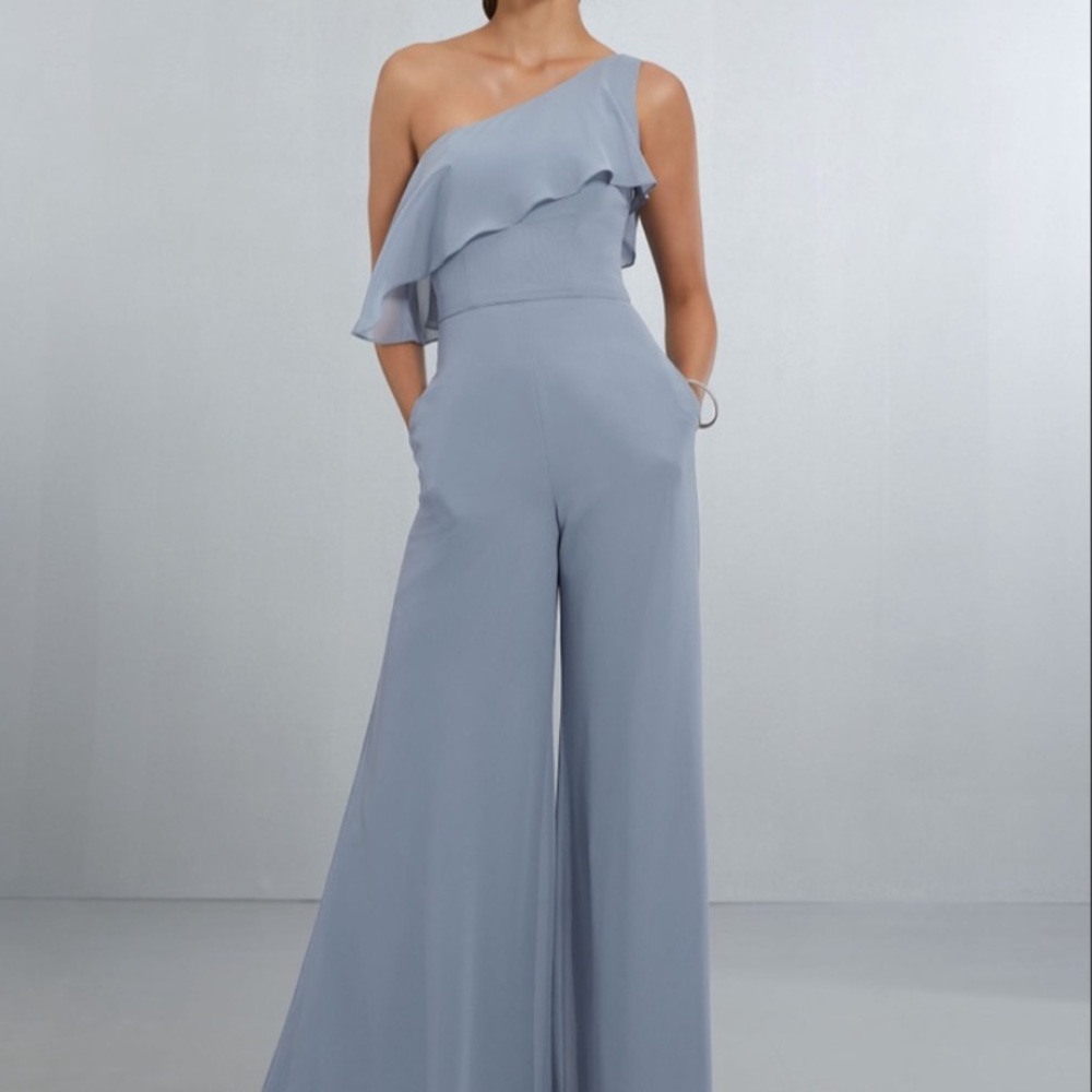 Mori Lee Bridal jumpsuit in white new with tags